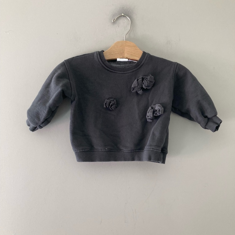 $15 ADD ON zara bow sweatshirt 12-18M Hanna Andersson Janie & Jack Baby Gap